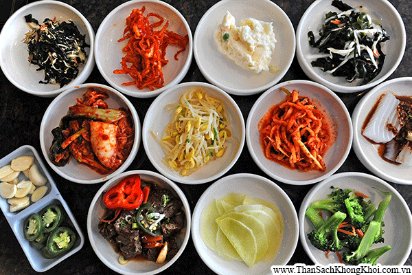 Sốt và rau ăn kèm Hàn Quốc