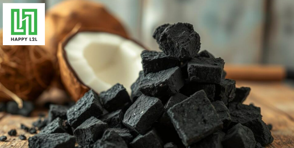 Than gáo dừa Happy L2L